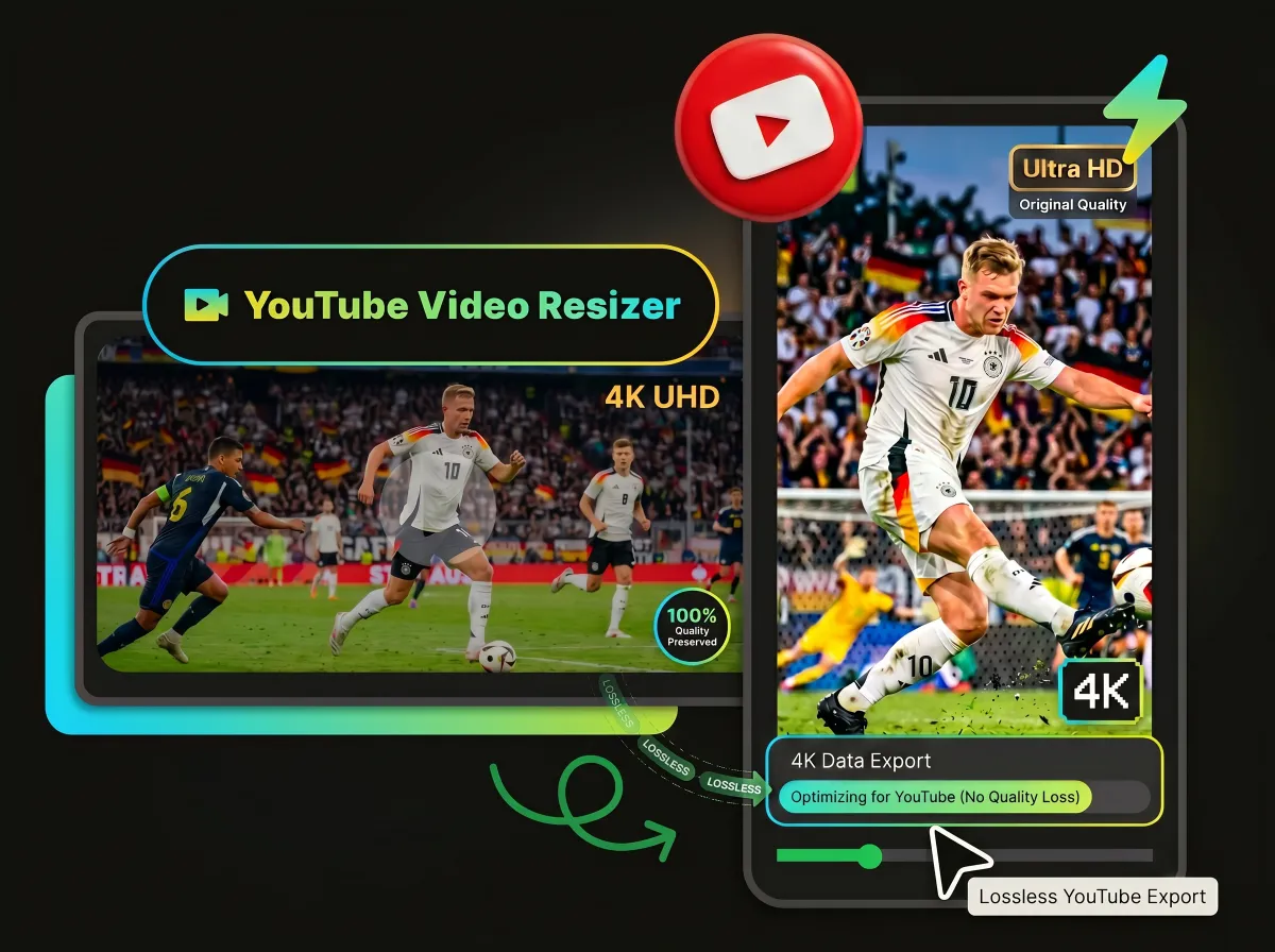 WayinVideo exporting a high-quality YouTube-ready video