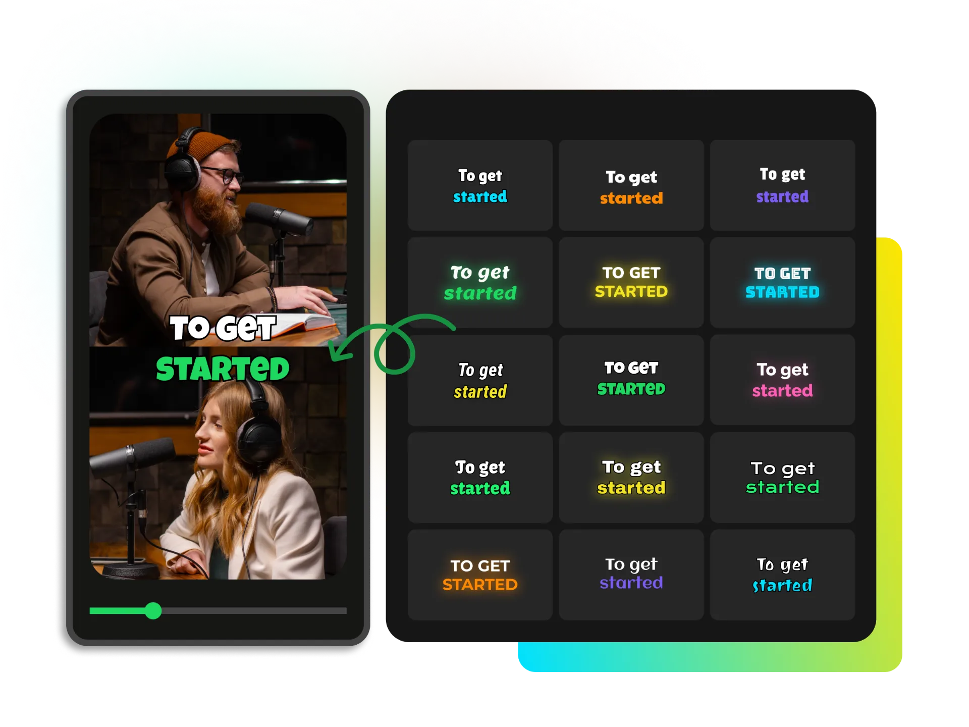 YouTube Shorts with animated captions highlighting keywords and emoji reactions synchronized to speech