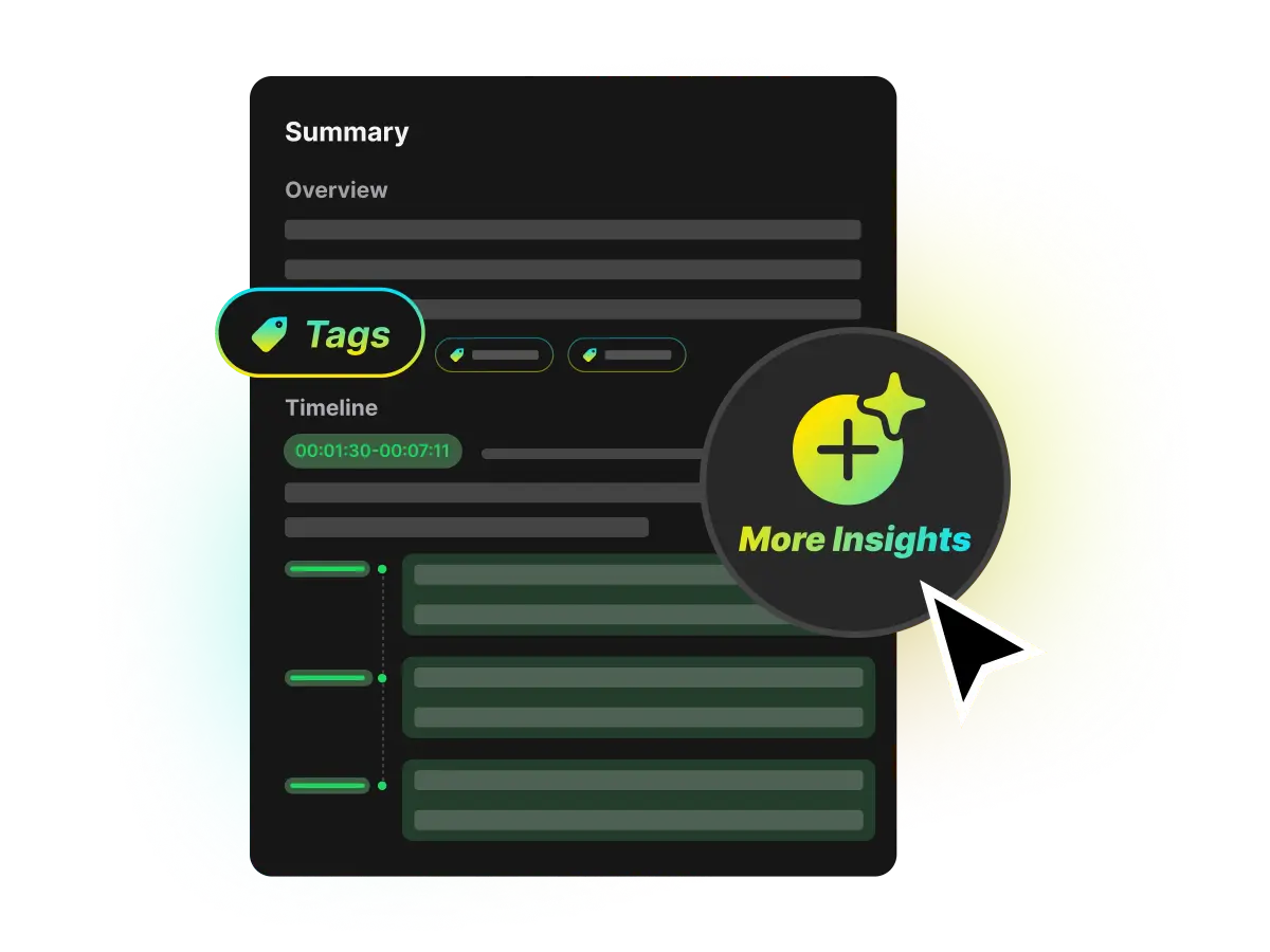 Timestamped video chapter outline for faster navigation