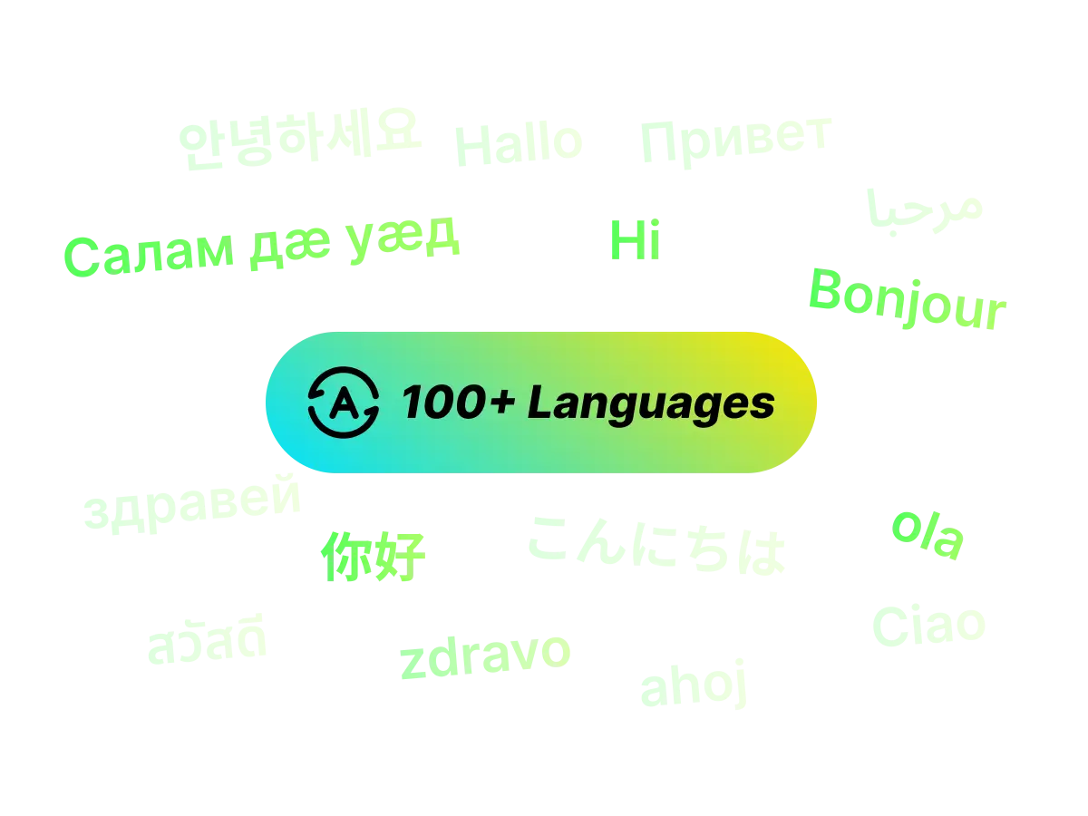 WayinVideo multilingual AI video summaries and transcripts supporting over 100 languages