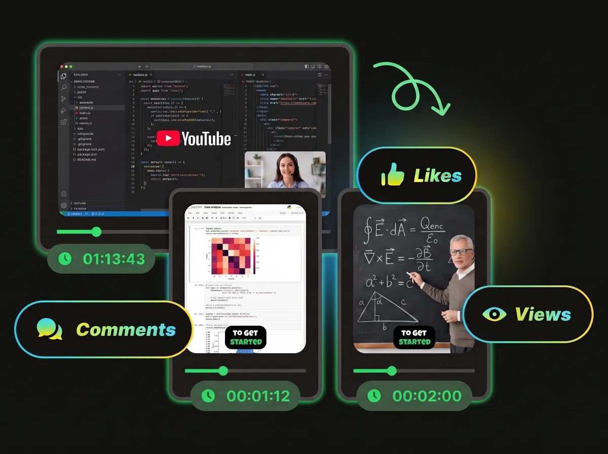 Educators and tutors using WayinVideo to convert lessons and tutorials into structured YouTube videos with clear framing and optimized layout