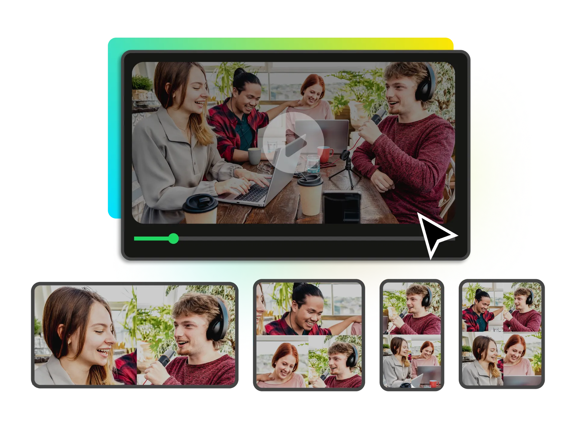 Facebook video resizer for social media managers resizing campaign and brand marketing videos